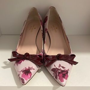 Kate Spade floral heels